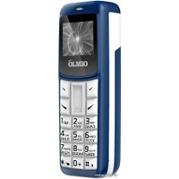 Телефон Olmio A02 (белый/синий)
