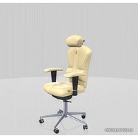 Офисное кресло Kulik System Victory (экокожа, песочный с подголовником)
