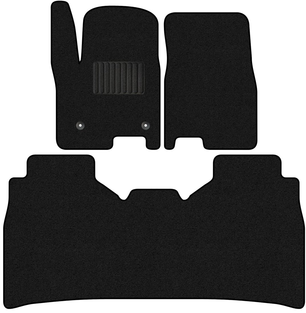 

Комплект ковриков для авто Alicosta Chevrolet SILVERADO IV (пикап / T1XX) 2019 - Н.В. (ворс)