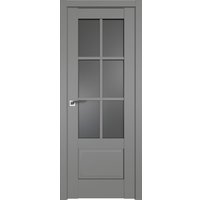 Межкомнатная дверь ProfilDoors 103U L 70x200 (грей, стекло графит)