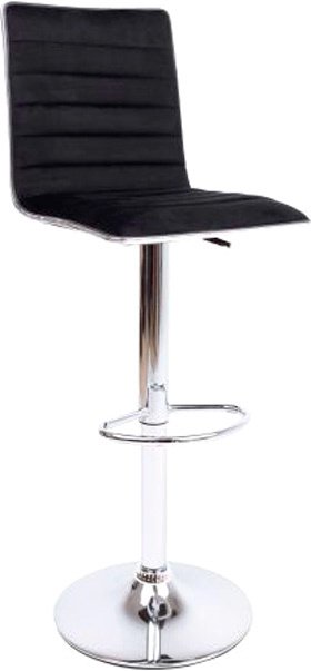 

Стул AksHome Capri 80173 (черный велюр HCJ-50/хром)