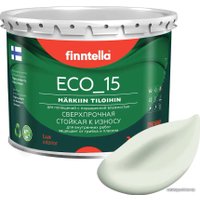 Краска Finntella Eco 15 Kalpea F-10-1-3-FL029 2.7 л (бледно-зеленый)