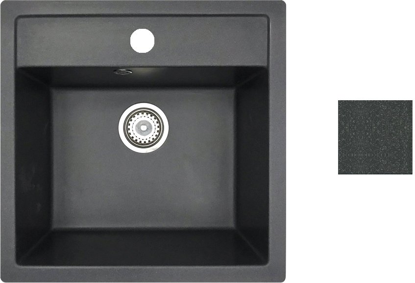 

Кухонная мойка БелЭворс Rio (антрацит, без сифона)