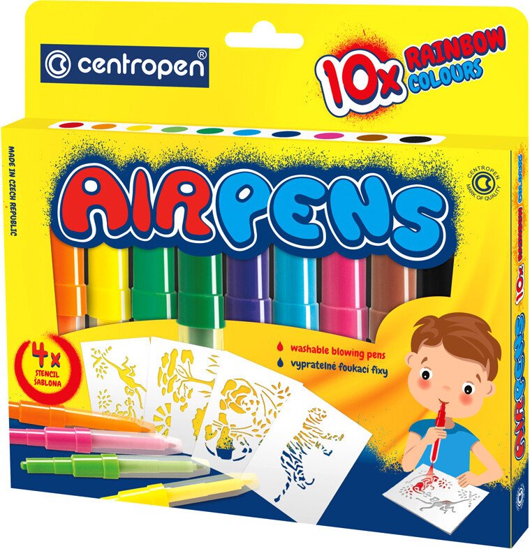 

Фломастеры Centropen AirPens Rainbow 6 1500 1006 (10 шт)