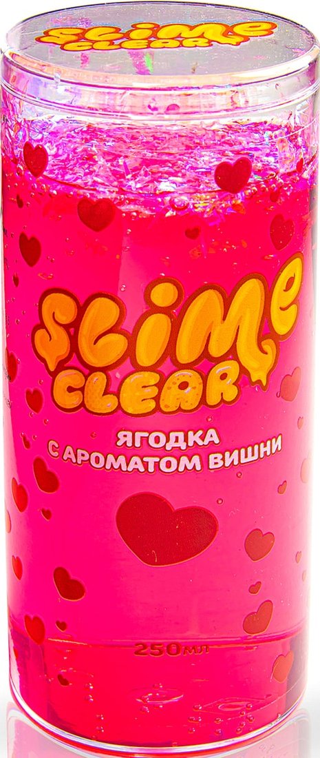 

Слайм Clear Slime Ягодка с ароматом вишни S130-34