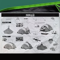 Кемпинговая палатка RSP Outdoors Narle 3 (зеленый)