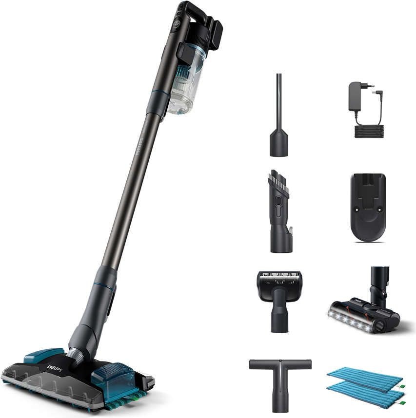

Вертикальный пылесос с влажной уборкой Philips XC8055/01