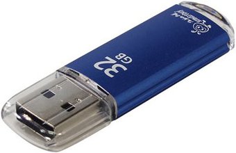 USB Flash SmartBuy V-Cut 32GB (голубой) [SB32GBVC-B]
