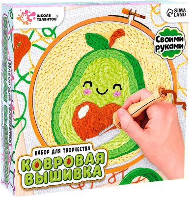 

Набор для вышивания Школа талантов Ковровая вышивка 7990015