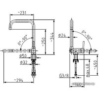 Смеситель Armatura Theta 6523-915-00