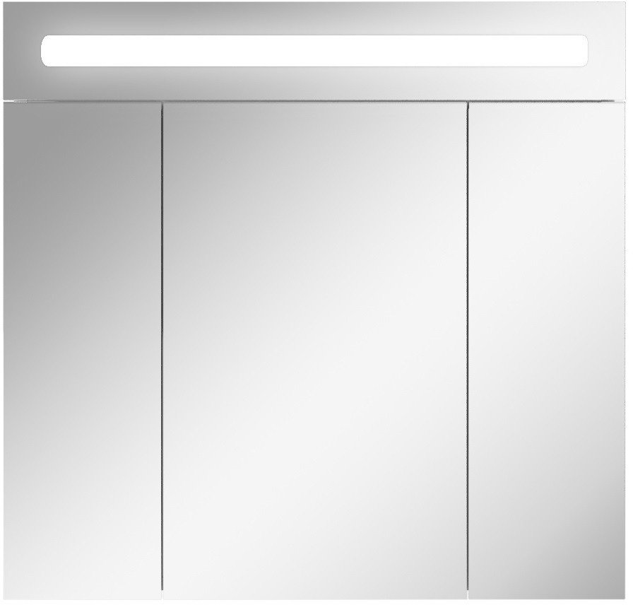 

Домино Шкаф с зеркалом Аврора 75 (с подсветкой LED)