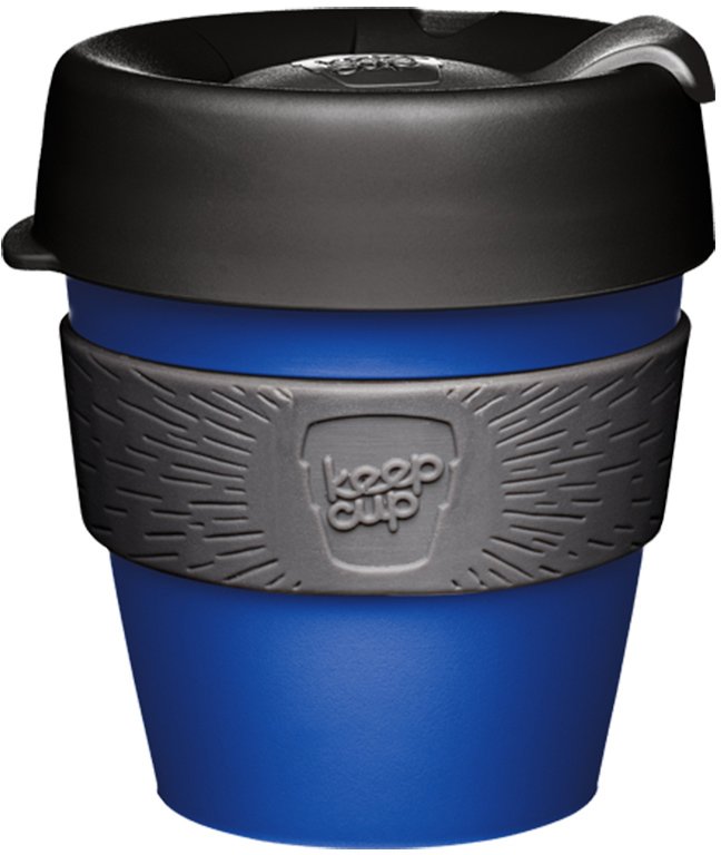 

Многоразовый стакан KeepCup Original S Shore 227мл (синий/черный)
