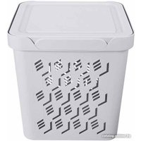 Ящик для хранения Econova Deluxe 18 л 433242730 (светло-серый)