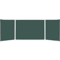 Меловая доска BRAUBERG 100х150/300 см 236972 (зеленый)