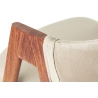 Стул с подлокотниками Mio Tesoro Луна DC-048A (велюр бежевый/коричневый) в Бресте