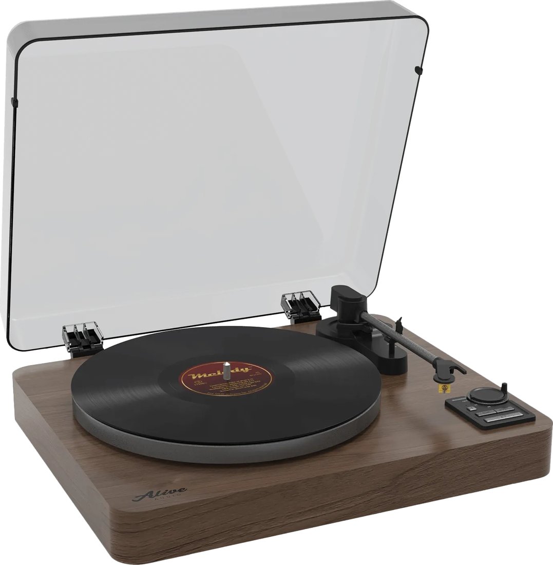 

Виниловый проигрыватель Alive Audio Magna Wood