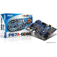 Материнская плата MSI P67A-GD65