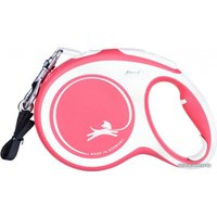 Поводок-рулетка Flexi New Comfort M Tape 5 м (красный)