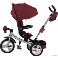 Детский велосипед Moby Kids Travel Pro 360 12x10 AIR (бордовый)