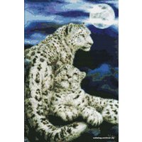 Набор для вышивания Белоснежка Снежные барсы 2446-14