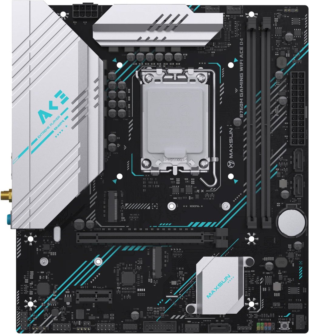 

Материнская плата Maxsun B760M Gaming WiFi Ace D4