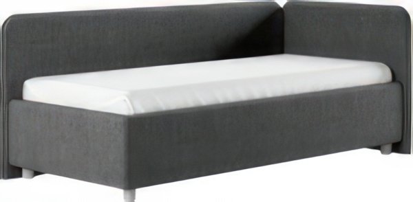 

Кровать-тахта Сонум Capri R 90x200 (микровелюр серый)