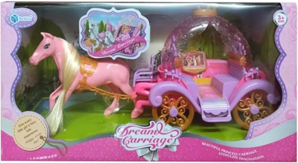 

Аксессуар Наша Игрушка Карета 200675888