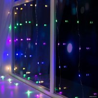 Световой дождь Luazon Занавес Rosa 5206145 (мульти)