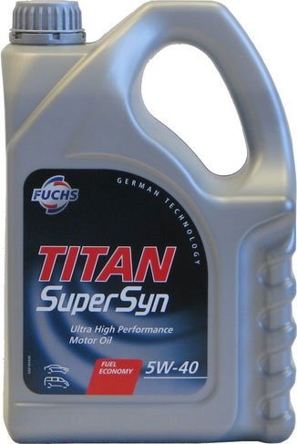 

Моторное масло Fuchs Titan Supersyn 5W-40 5л