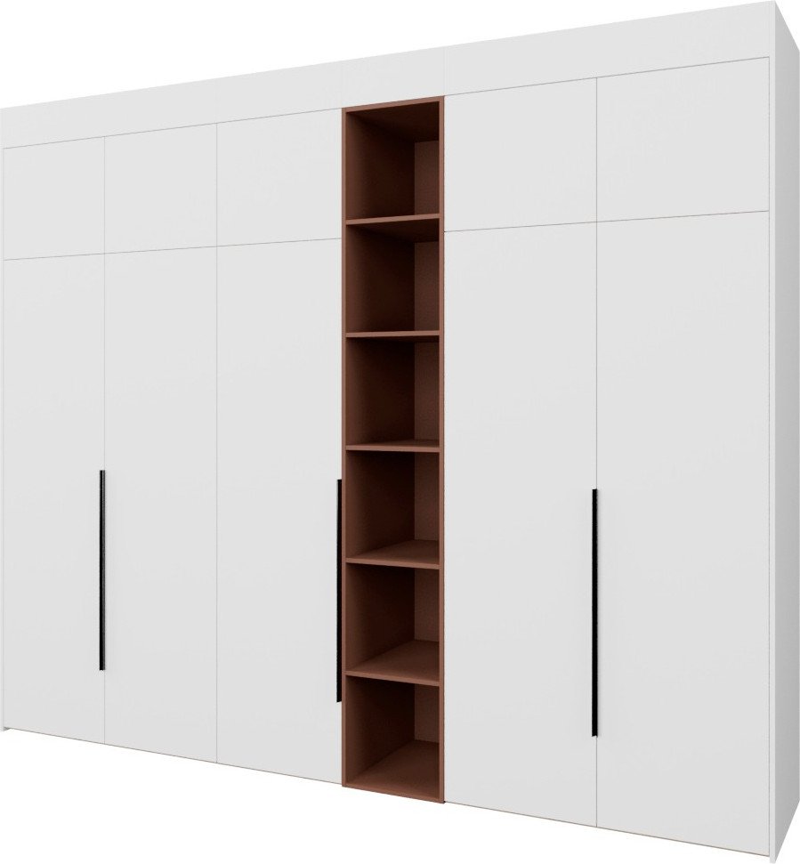 

Шкаф распашной Рэйгрупп Рэй S274-В14-3-EBL В14-3 (дуб элисон/белый премиум/античная латунь)