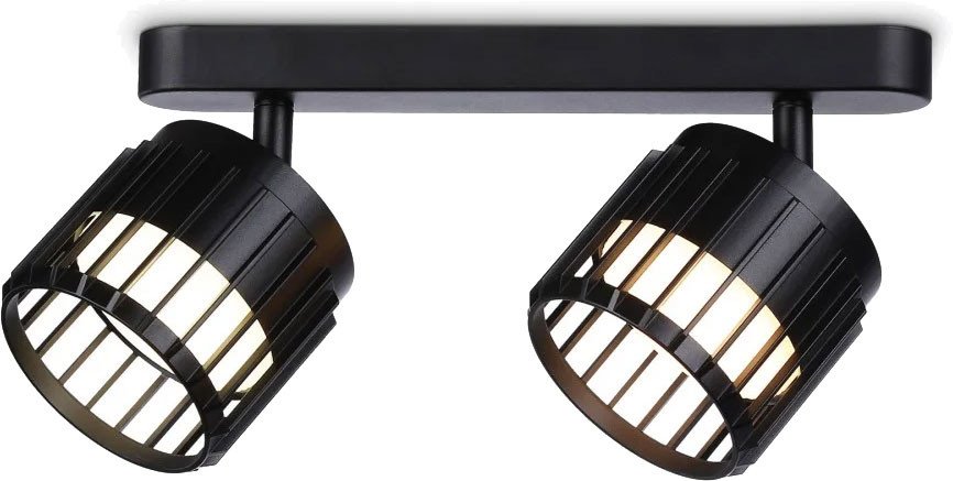 Спот Ambrella light Techno Spot TN71163/2 BK (черный)