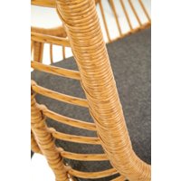 Садовый диван Halmar Ikaro XL (натуральный/черный)