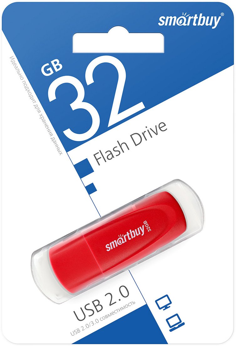

USB Flash SmartBuy Scout 32GB (красный)