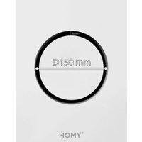 Вентиляционная решетка HOMY AIR круглый A100WR d150 (белая)