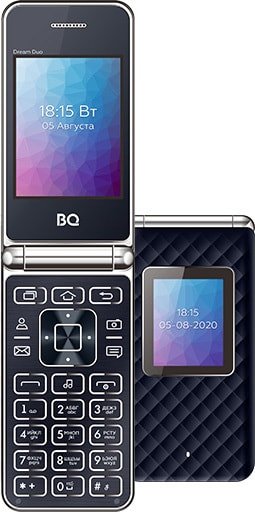 

Телефон BQ BQ-2446 Dream Duo (синий)