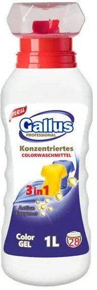 

Гель для стирки Gallus Professional для цветных тканей 3 в 1 1 л