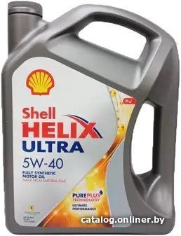 Моторное масло Shell Helix Ultra 5W-40 5л