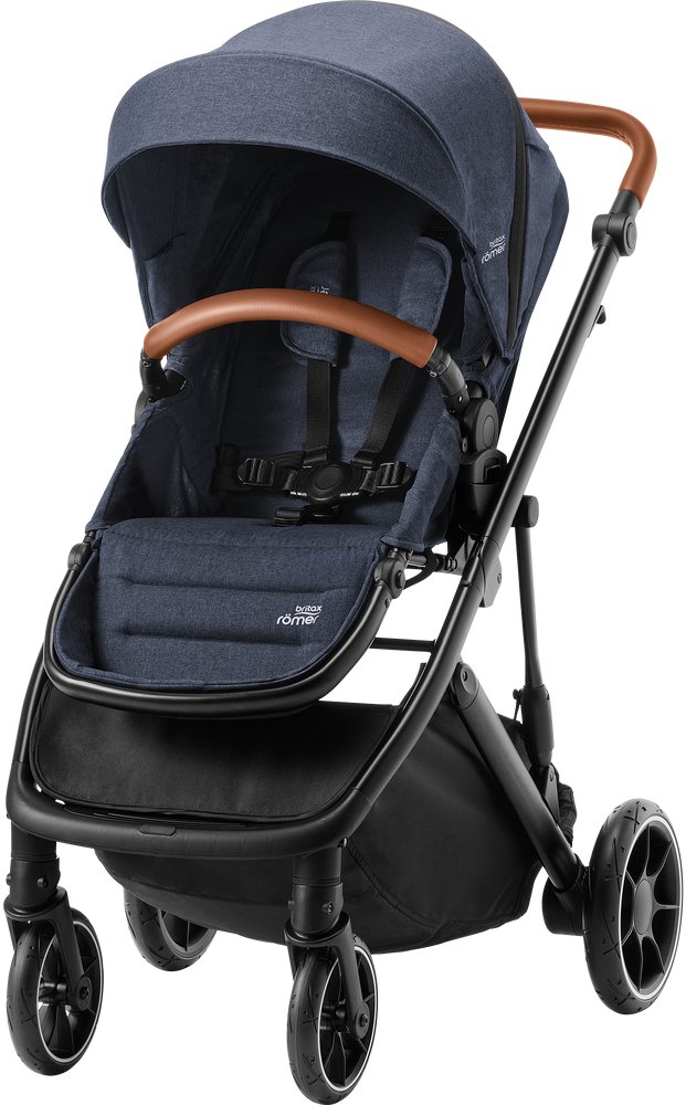 

Коляска прогулочная «книга» Britax Romer Strider M (navy ink)