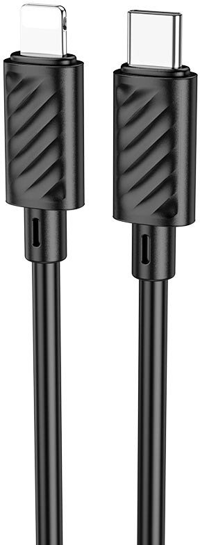 Кабель Hoco X88 USB Type-C - Lightning (1 м, черный)