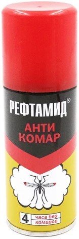 

Спрей от насекомых Рефтамид 5-03.07.122.08 Репеллент (100 мл)
