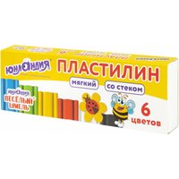 Пластилин Юнландия Веселый шмель 106671 (6 цв) в Гомеле