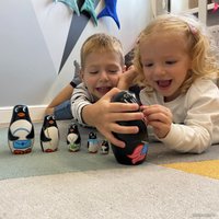 Развивающая игра Брестская Фабрика Сувениров Cемья пингвинов (набор 7 шт)