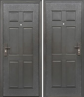 Металлическая дверь Кайзер К13 205x96 (правый)