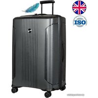 Чемодан-спиннер Verage AIRTRAVEL 22019 77 см (черный матовый)