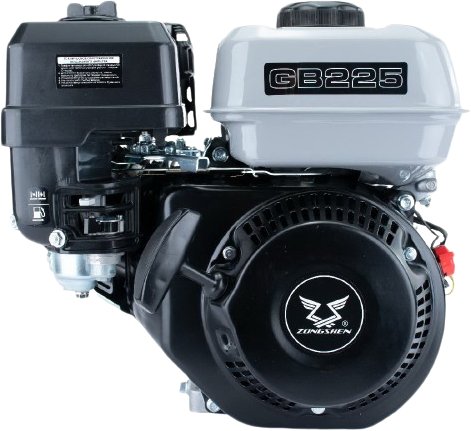 

Бензиновый двигатель Zongshen GB225Q 1T90QW251