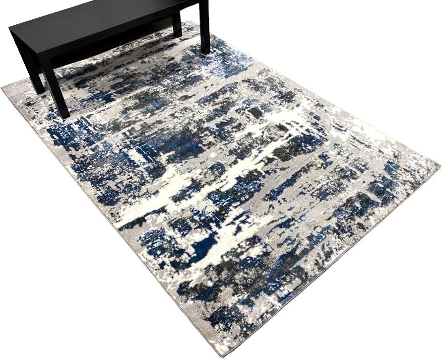 

Ковер для жилой комнаты Radjab Carpet Виста прямоугольник v514A 10810RK 0.8x1.5 (cream/blue)