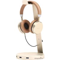 Подставка для наушников Satechi Aluminum USB 3.0 Headphone Stand (золотистый)