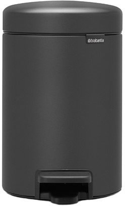 

Мусорное ведро Brabantia Pedal Bin NewIcon 3 л (минерально-графитовый)