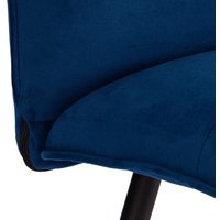 Стул TetChair Sweet велюр (синий)