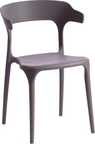 Стул с подлокотниками TetChair Ton mod. PP-106 (серый)